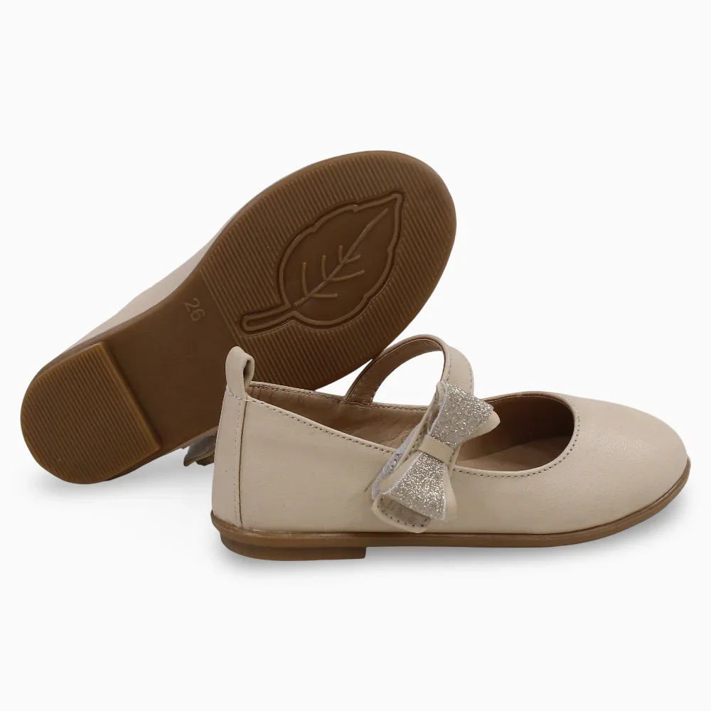Baby Girls Leather Ballerina - Image 6