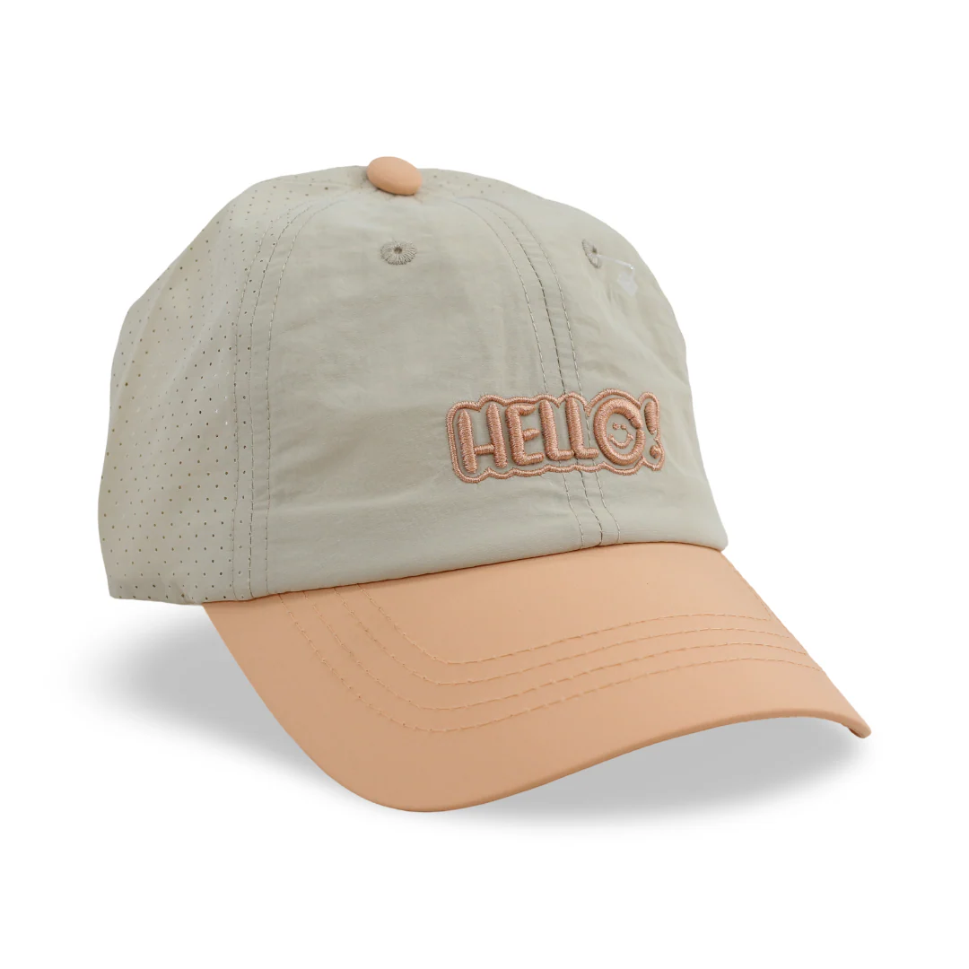 Unisex Cotton Cap – "Hello" Design - Image 5