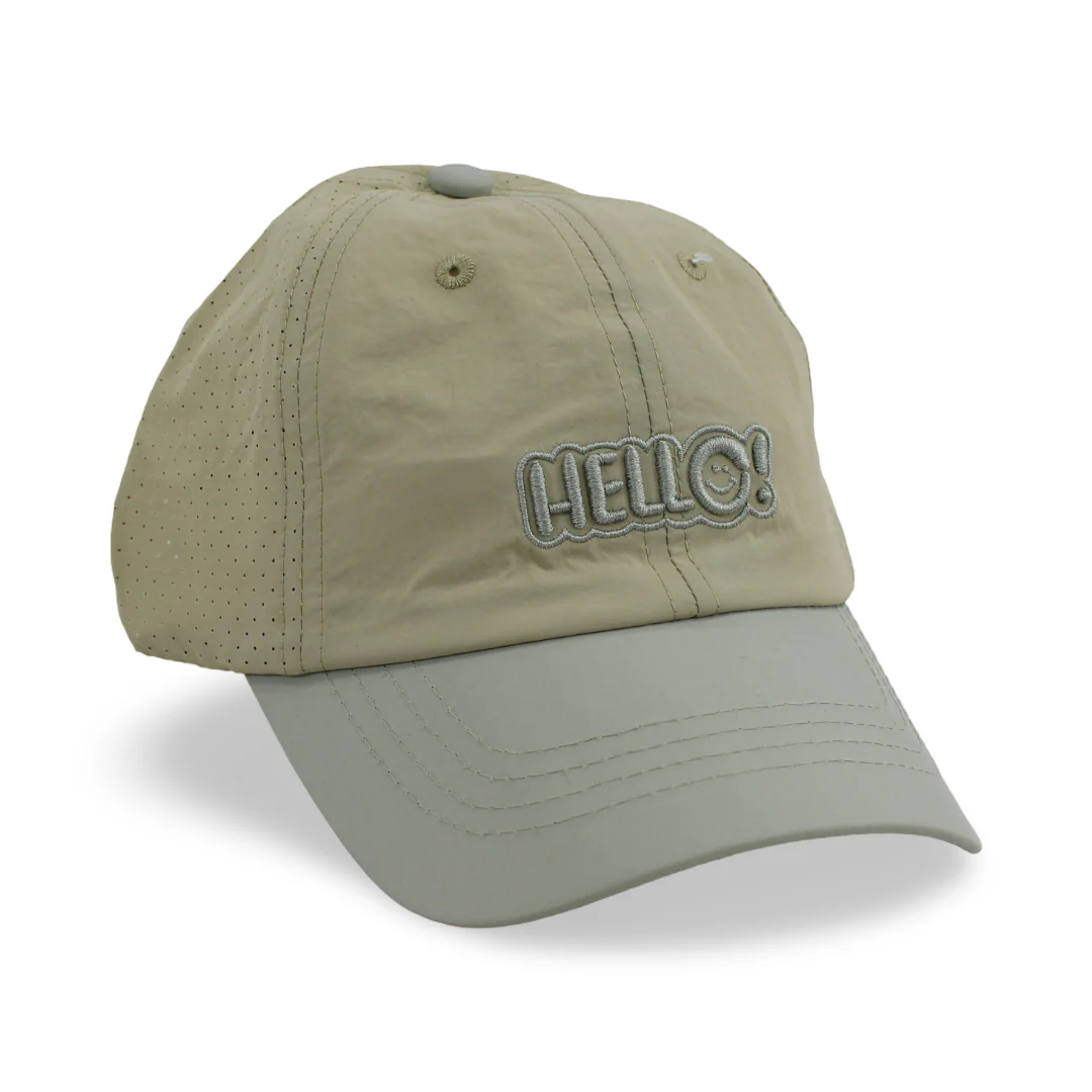 Unisex Cotton Cap – "Hello" Design - Image 7