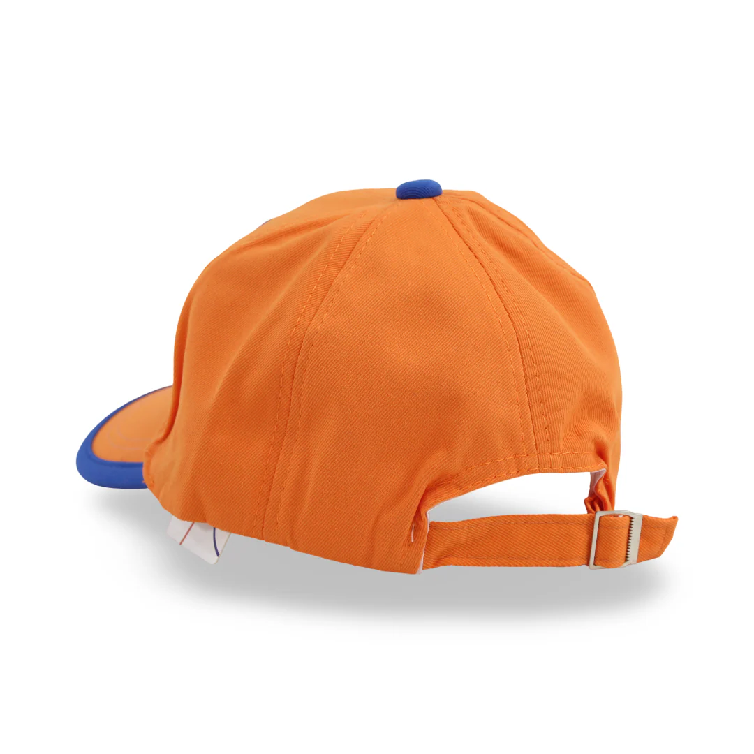 Unisex Cotton Cap – Orange with "Last Bear" Embroidery - Image 2