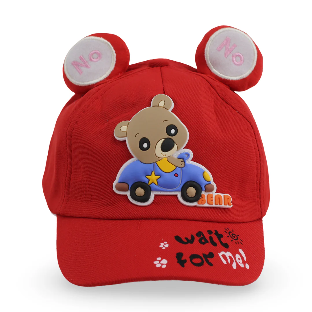 Unisex Cotton Cap – Bear Design - Image 7