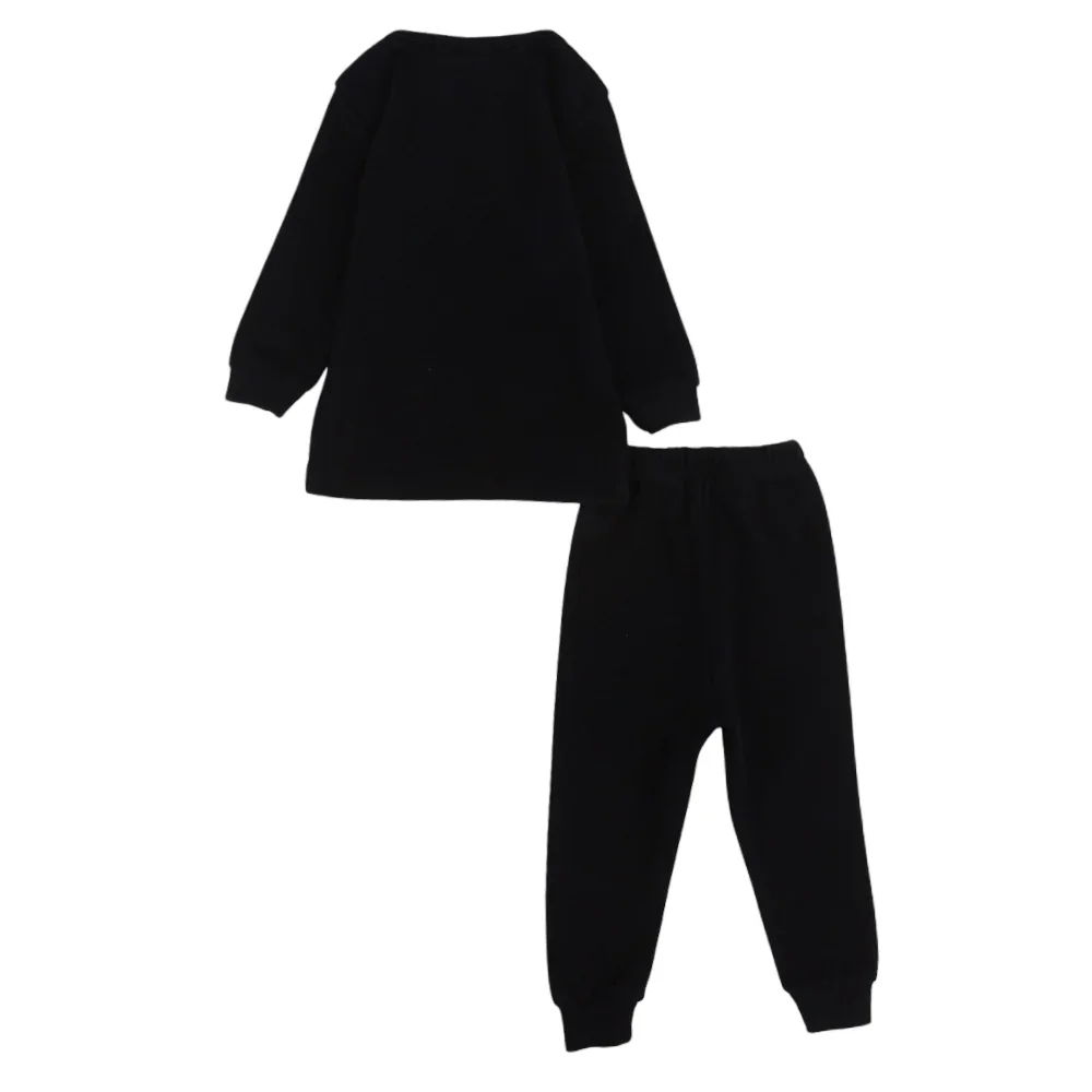 Unisex Baby Thermal Set – Black - Image 3