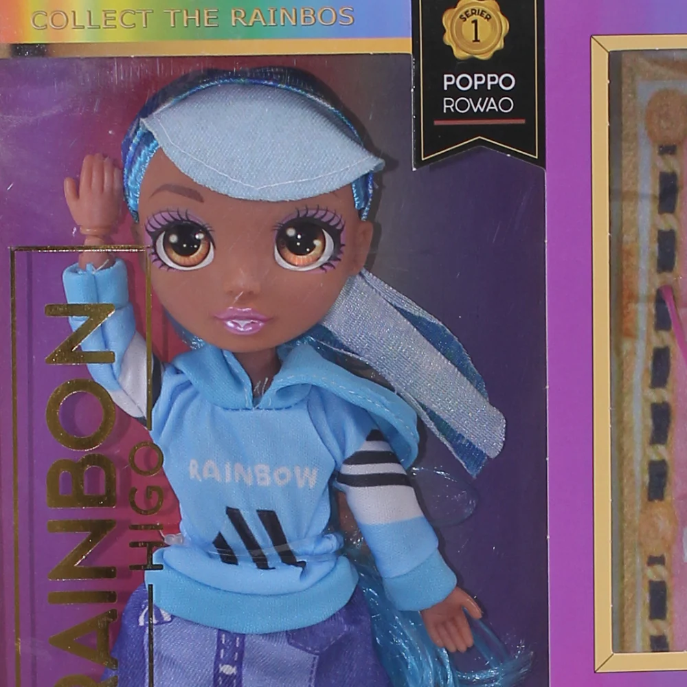 Rainbow High Bloom Fashion Doll – Blue with Bag - Image 3