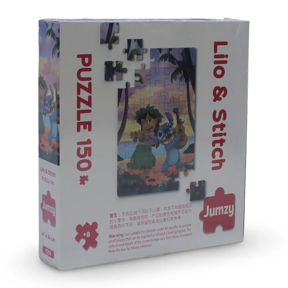 Jumzy Lilo & Stitch Puzzle – 150 Pieces - Image 2