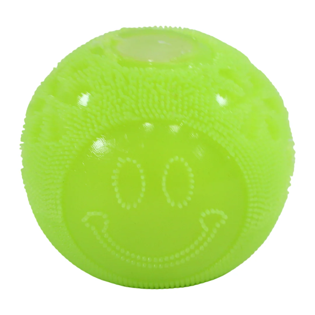 Nee Doh Fuzz Ball Flower Power Sensory Squeeze Toy – Pink