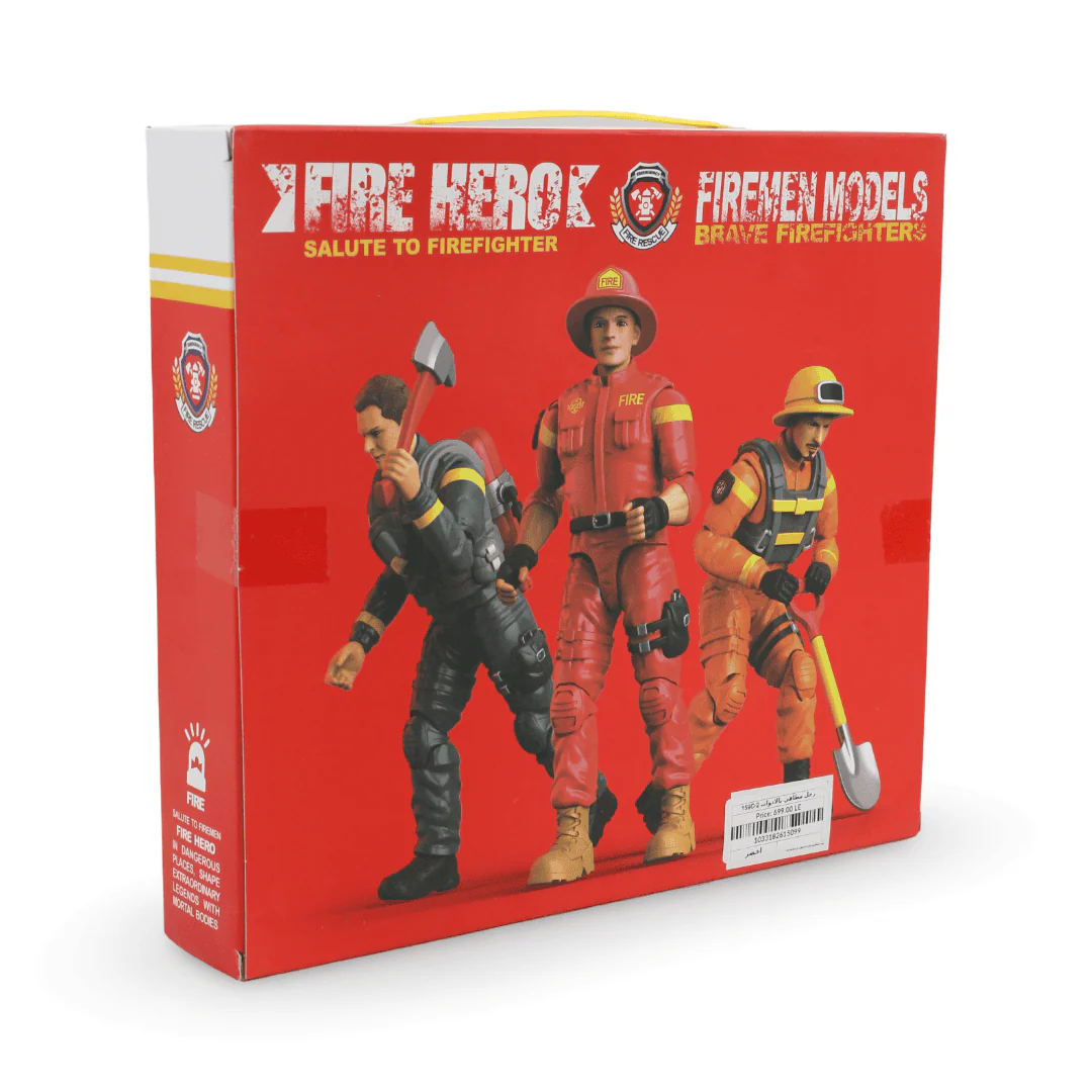 "Fire Hero" Action Figure Set - Image 2