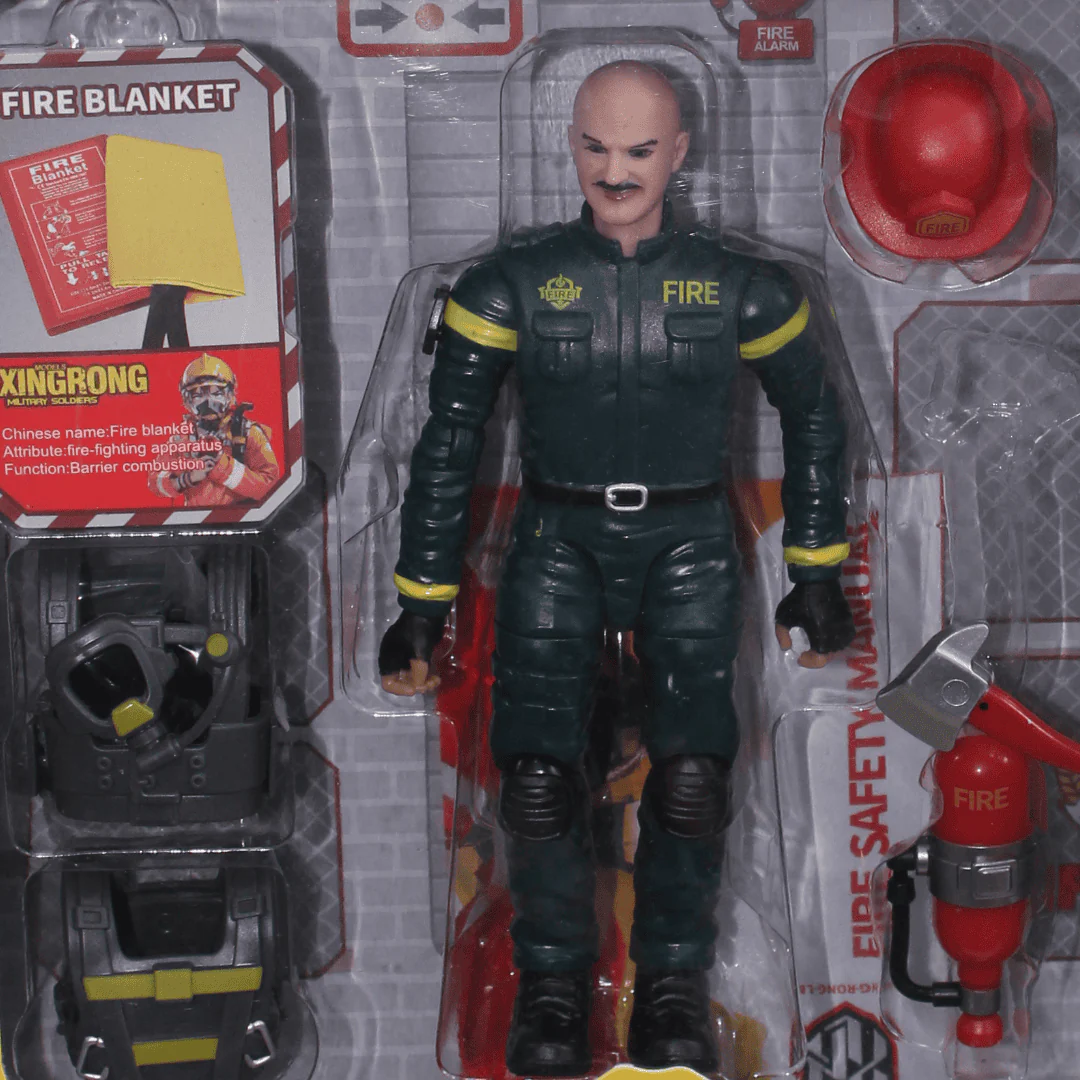 "Fire Hero" Action Figure Set - Image 3