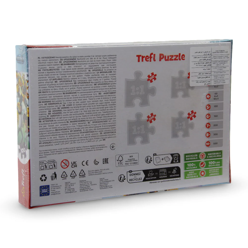 Trefl The Transformers Team Puzzle – 100 Pcs - Image 4
