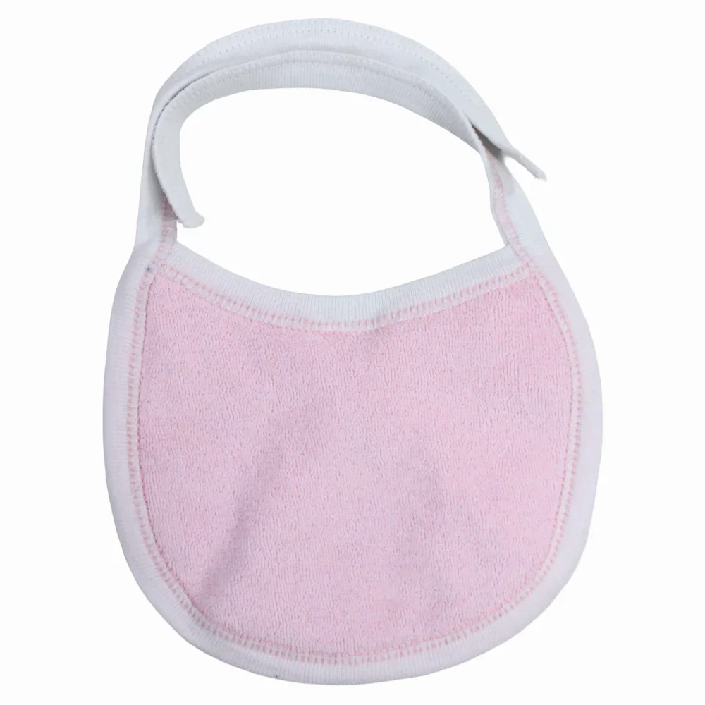 Baby Plain Cotton Bib - Image 4