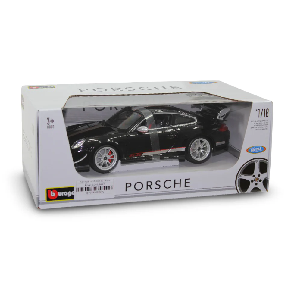 Bburago Porsche GT3 RS 4.0 Die-Cast Car – 1:18 Scale - Image 2