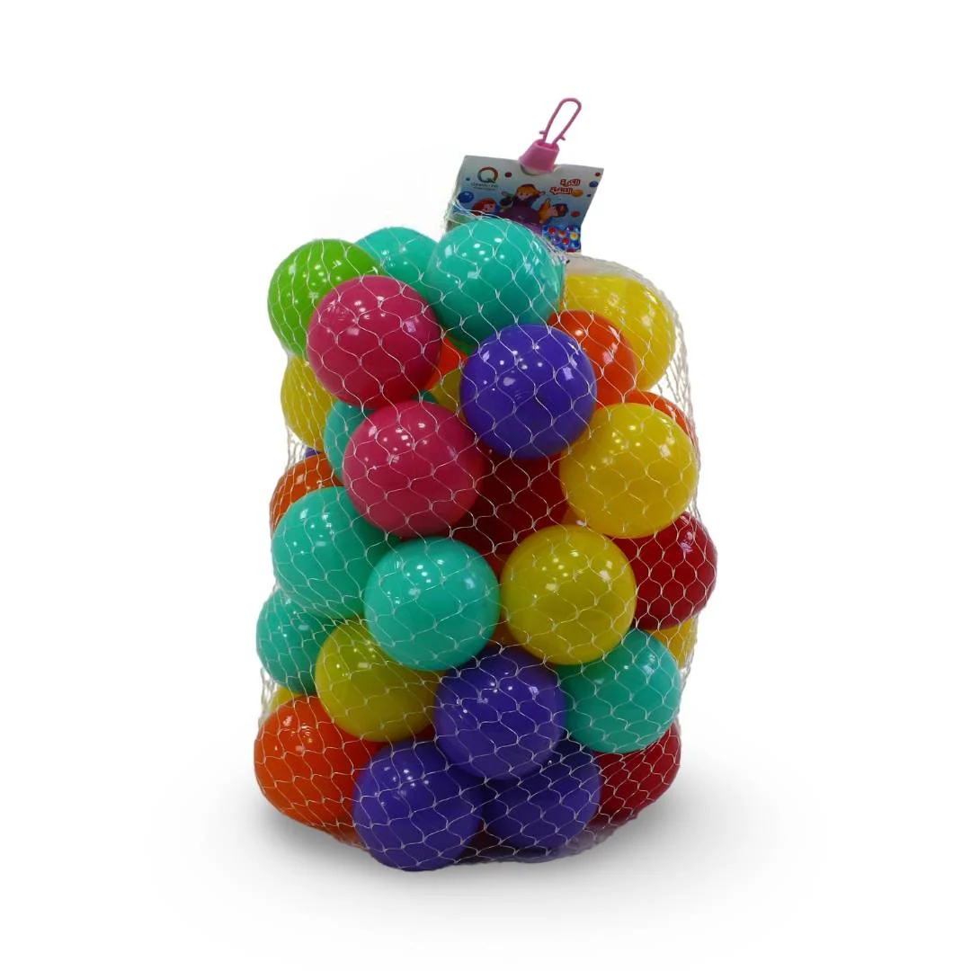 Colorful Plastic Balls – 50 Balls - Image 2