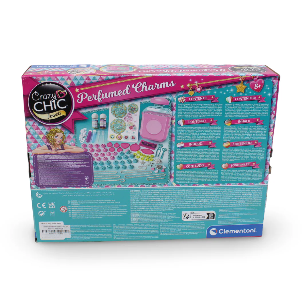 Clementoni Crazy Chic Jewels Perfumed Charms Accessory Set - Image 5