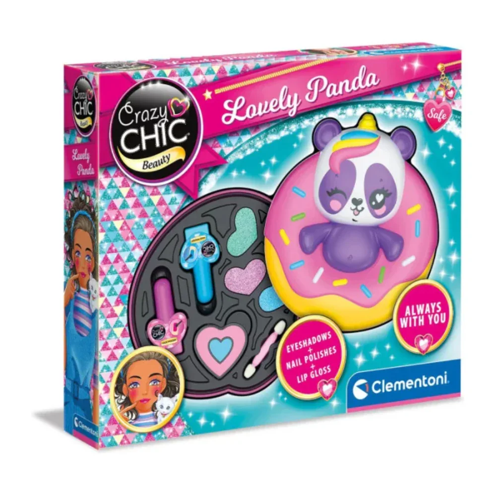 Clementoni Crazy Chic Beauty Lovely Panda Make Up Set - Image 4