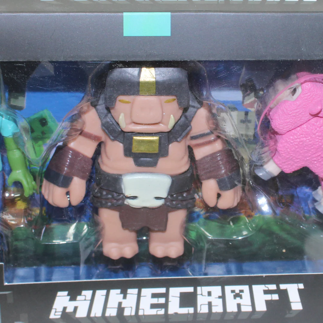 Minecraft Die-Cast Metalfigs 4-Pack Figures – Pink - Image 3
