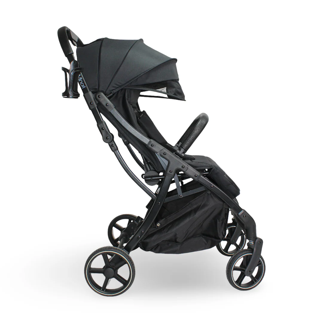 Lorelli Minori Autofolding Baby Stroller – Black - Image 4