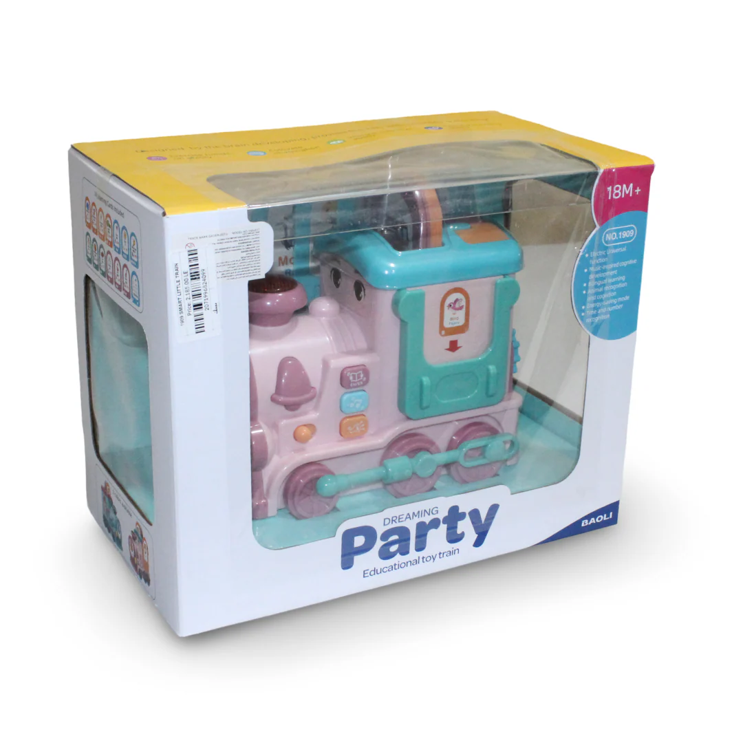 Baoli "Dreaming Party" Electric Educational Toy Train – Pink - Image 2