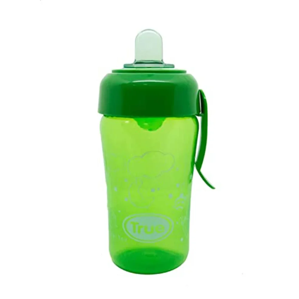 True Gold Silicone Spout Cup 300ml – Green - Image 2