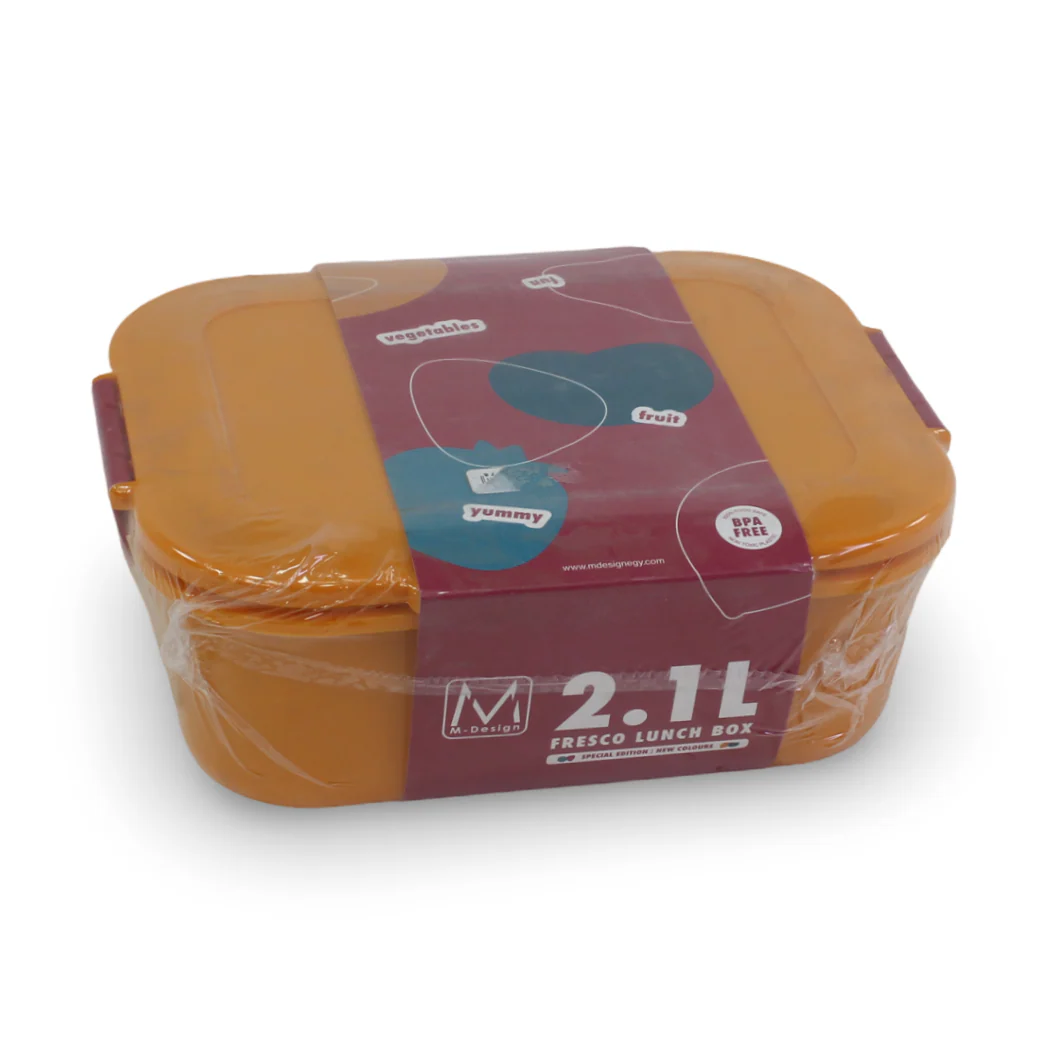 M-Design Fresco Lunch Box 2.1 L – Orange/Red