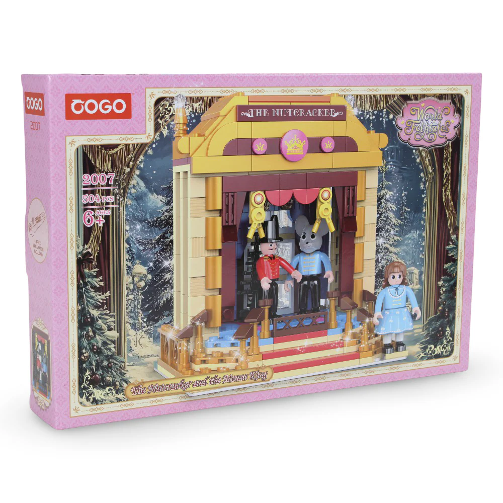 Cogo Nutcracker and Mouse King Building Block Set – 504 Pcs - Image 2