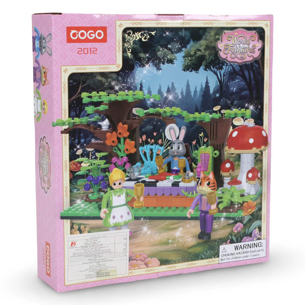 Cogo Alice in Wonderland Building Block Set – 368 Pcs - Image 3