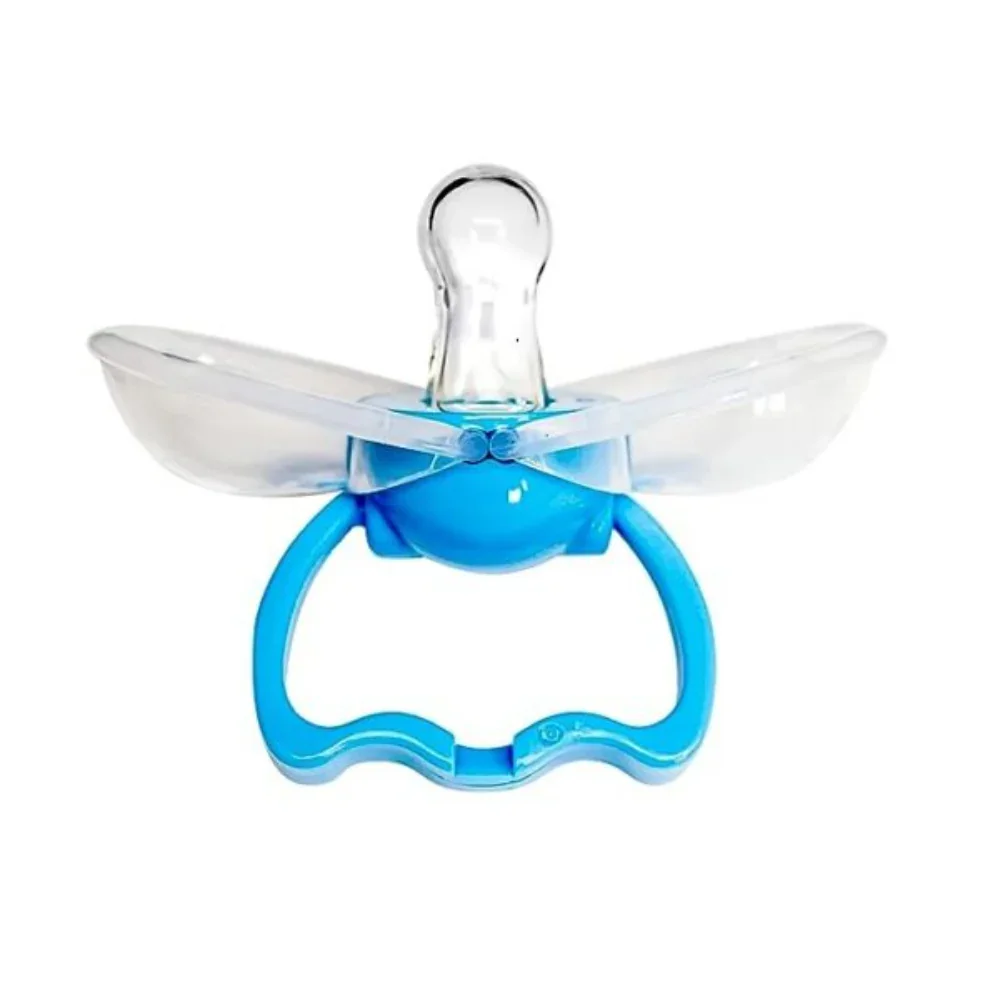 True Silicone Soother 0-6m – Blue - Image 2
