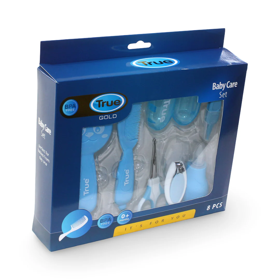 True Gold Baby Care Set 8Pcs – Blue - Image 10