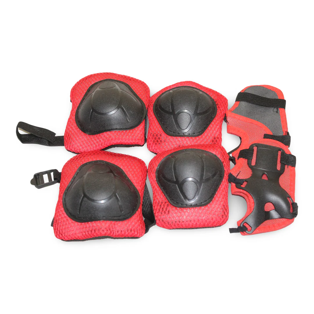 Kids Skating Safety Protection Set – Red