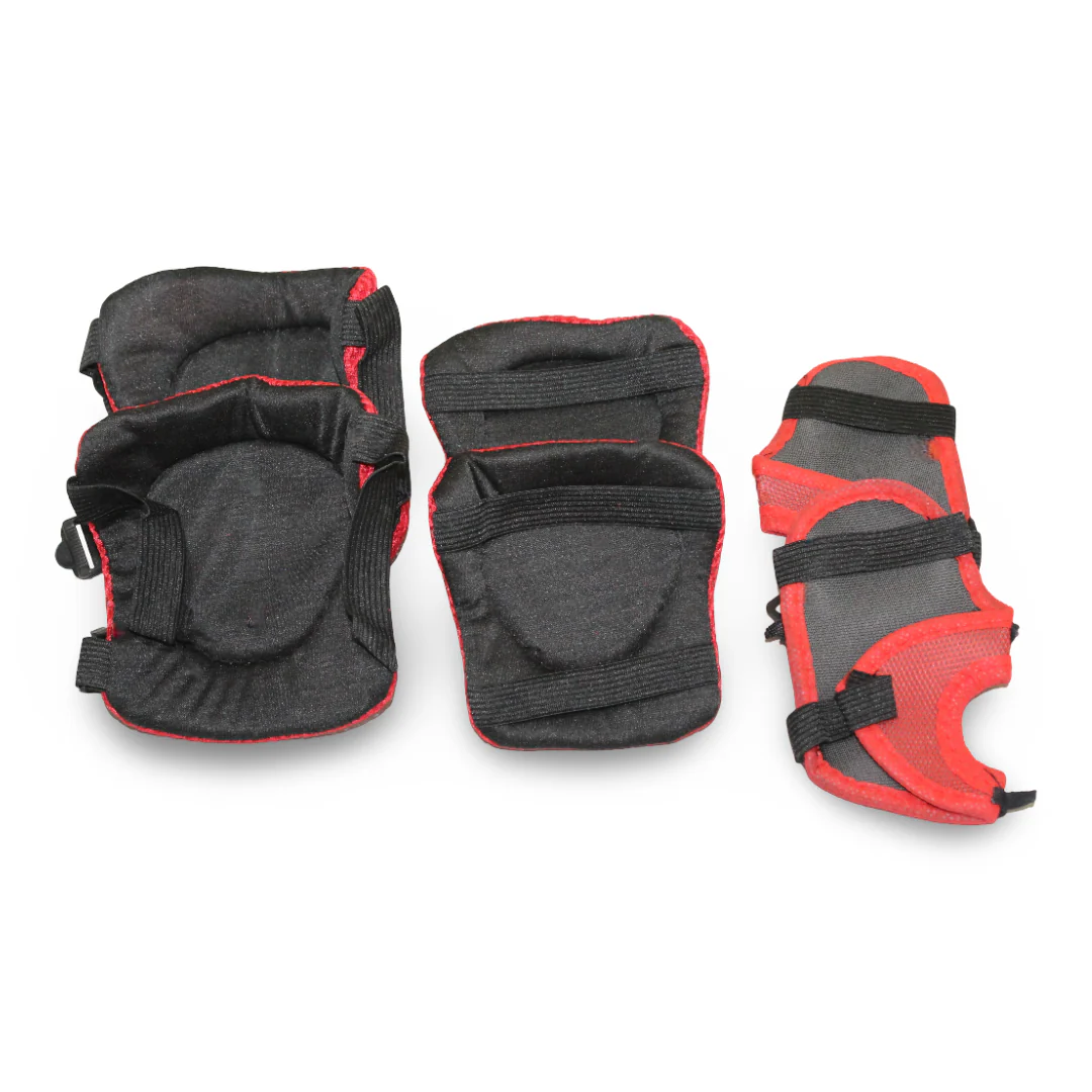 Kids Skating Safety Protection Set – Red - Image 2