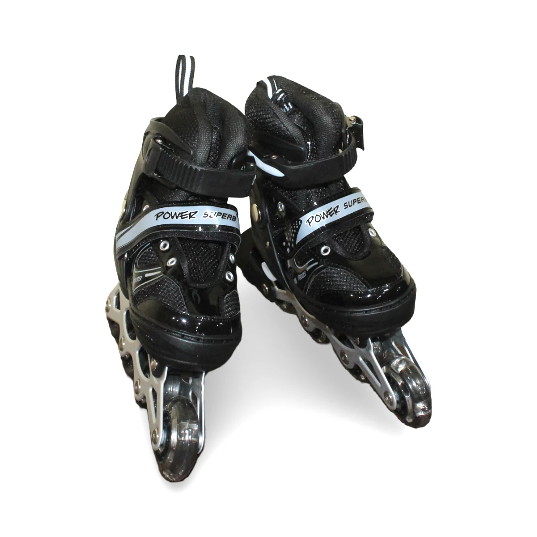 Single Row Inline Skates – Black (31-34)