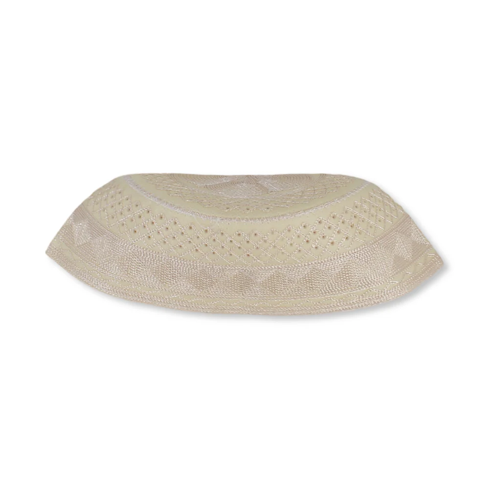 Boys Ramadan Islamic Hat – Beige - Image 2
