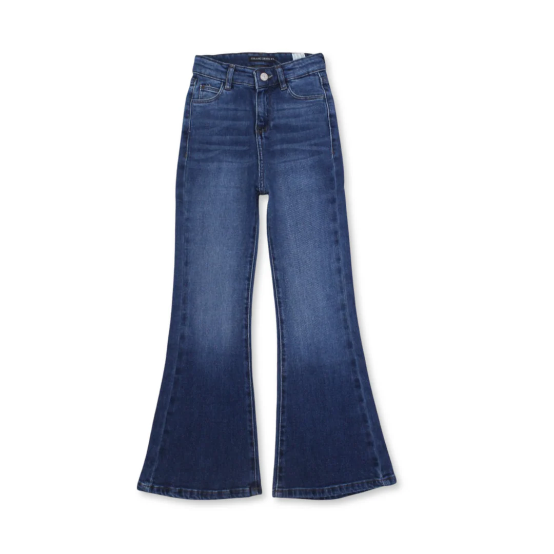 Girls Denim Pants – Dark Blue