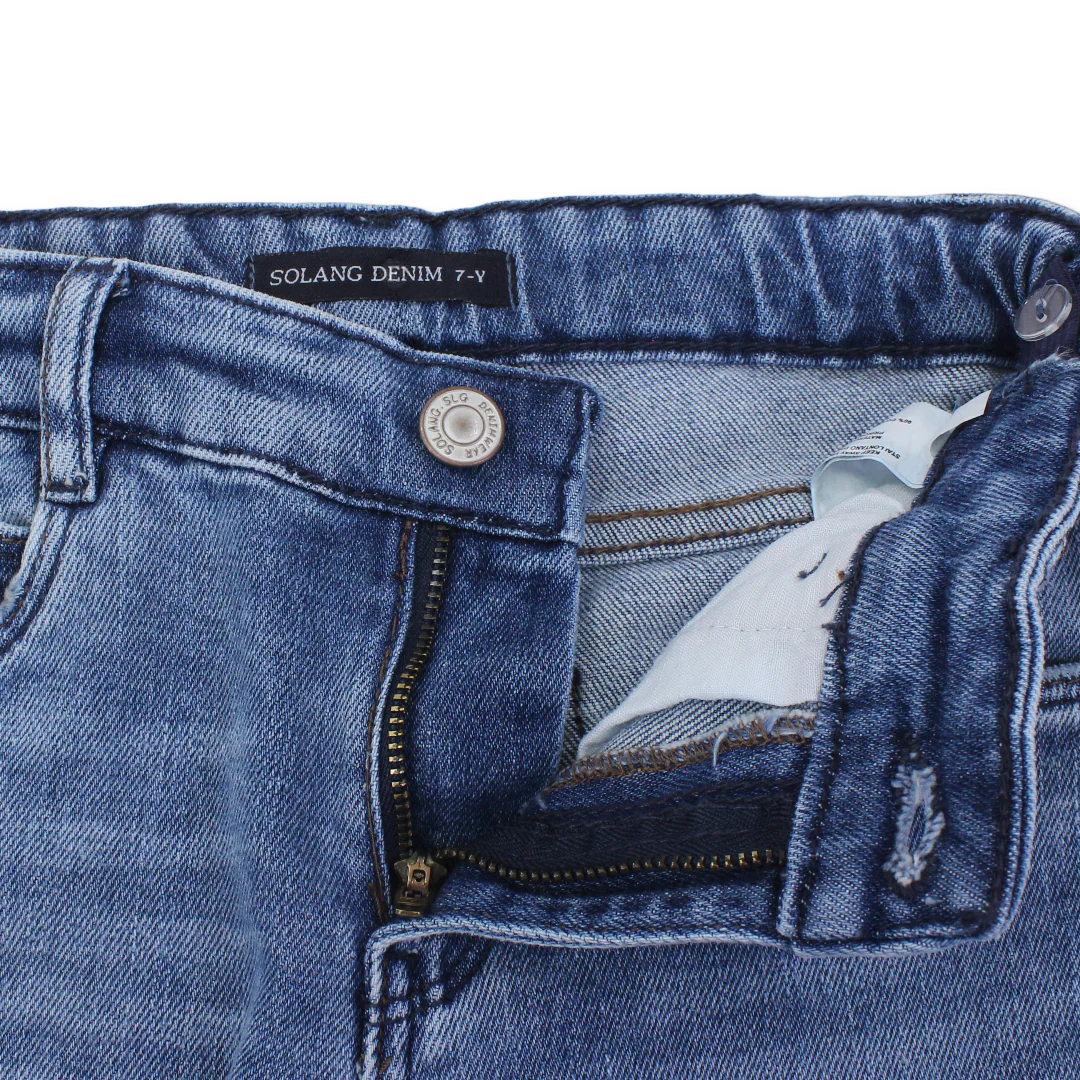 Boys Denim Pants – Dark Blue - Image 3
