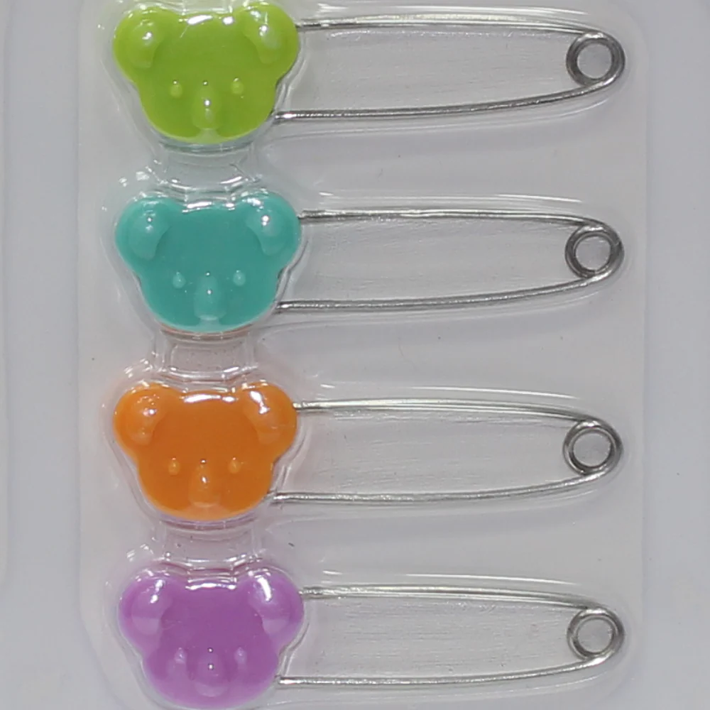 La Frutta Baby Safety Pins – Set of 4 - Image 3