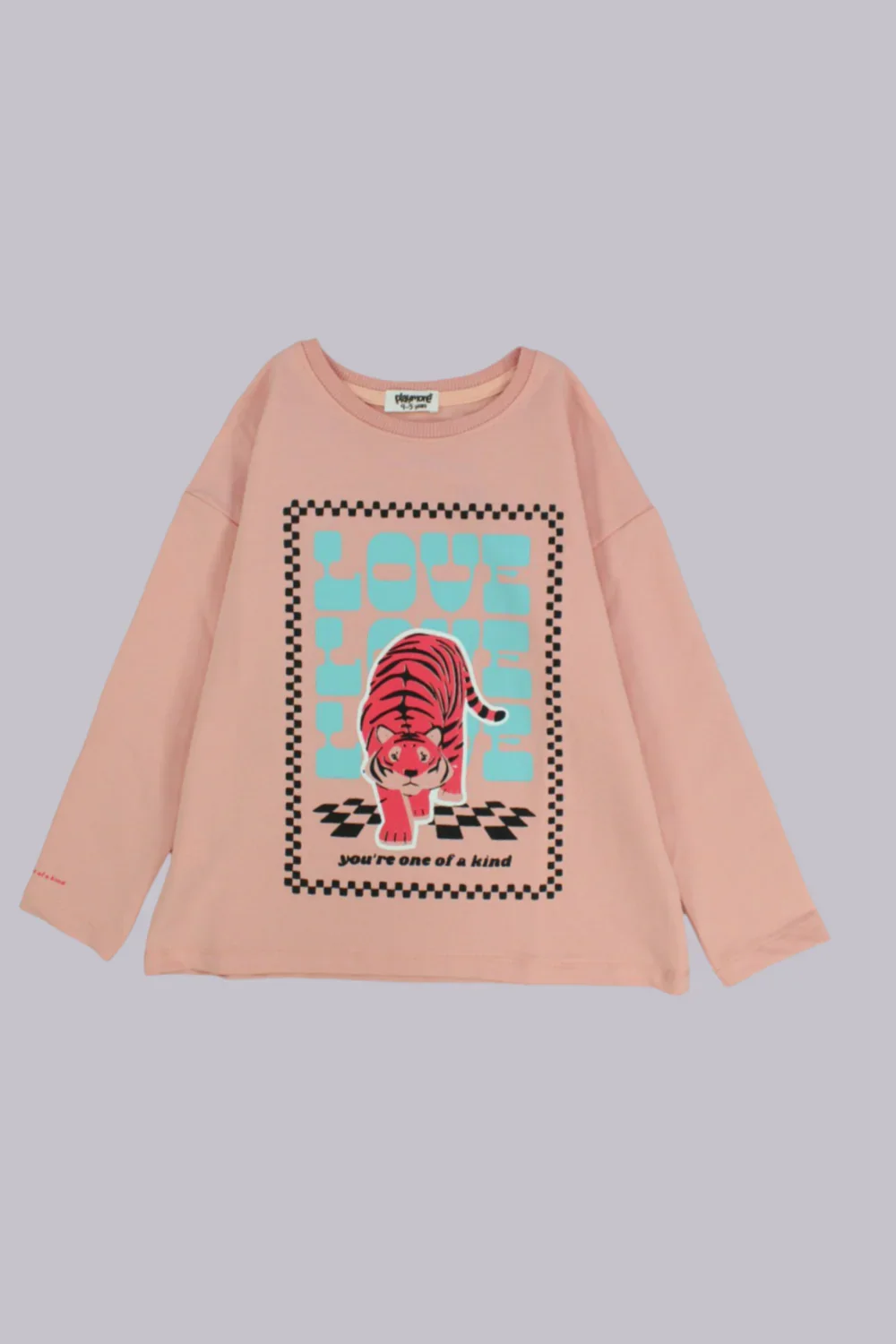 Lovely Tiger Long-Sleeved T-Shirt - Image 3
