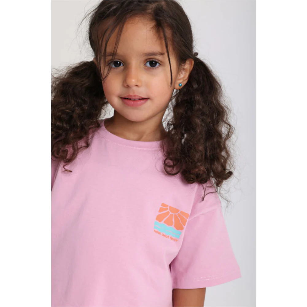 Teens Pink North Coast Lovin’ Short-Sleeved T-Shirt - Image 3