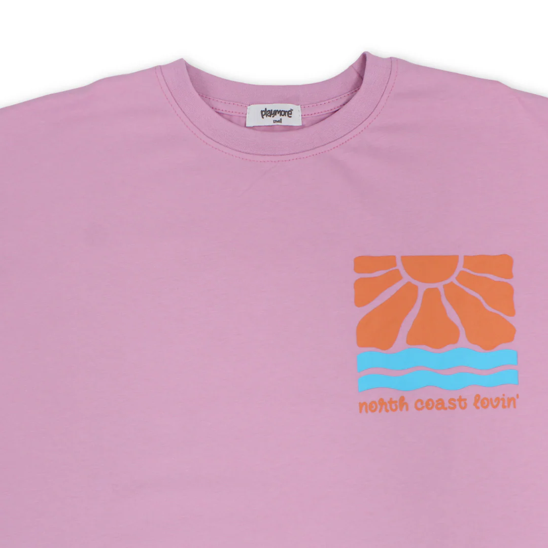 Teens Pink North Coast Lovin’ Short-Sleeved T-Shirt - Image 6