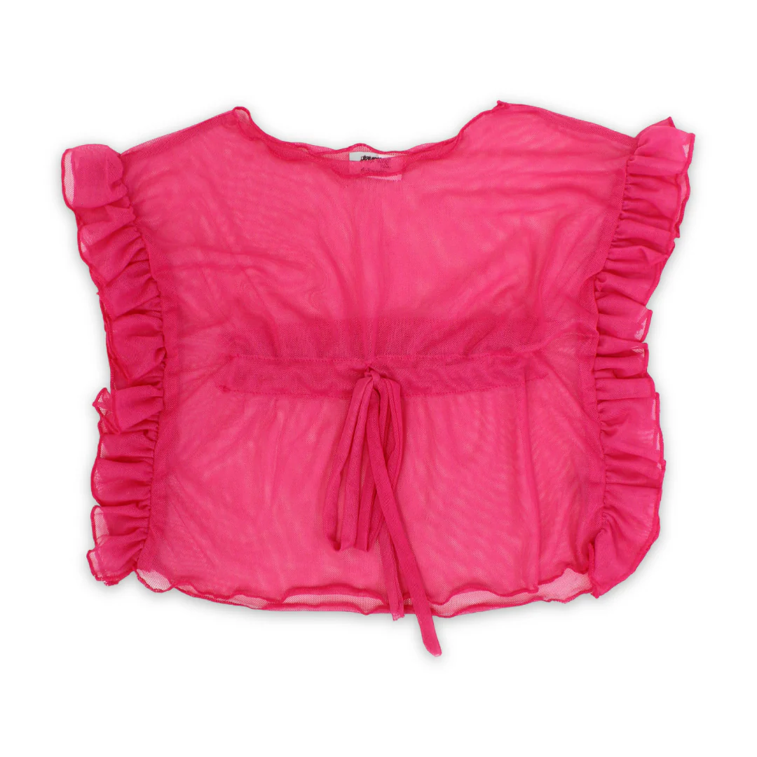 Baby Girls Tulle Swimwear – Fuchsia