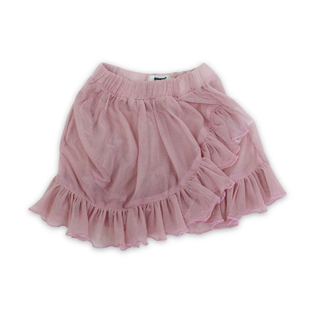 Baby Girls Tulle Cash Mayo – Dusty Pink