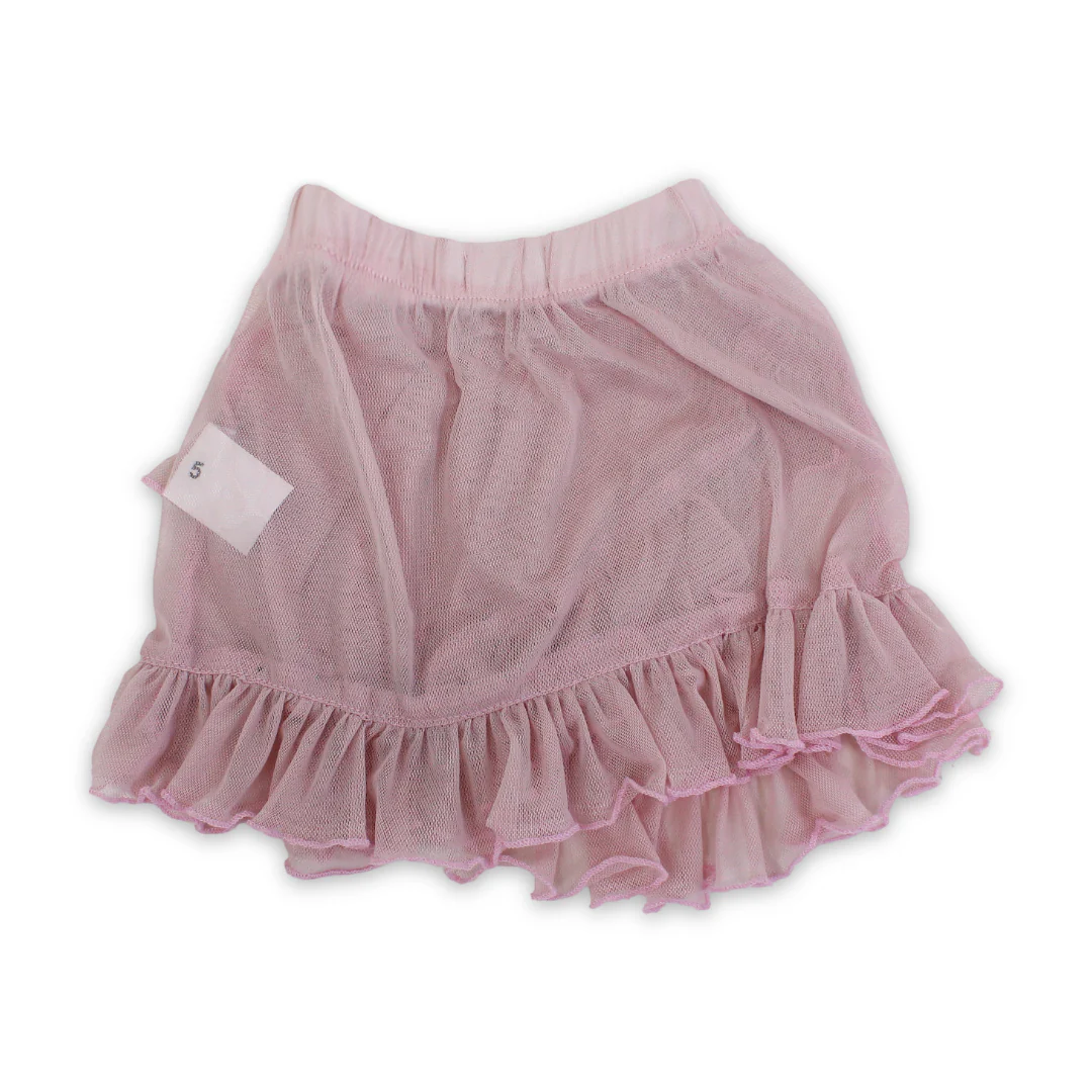 Baby Girls Tulle Cash Mayo – Dusty Pink - Image 2