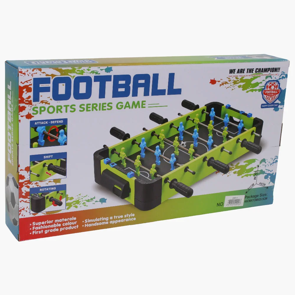 Green Wooden Football Table Game - Image 3