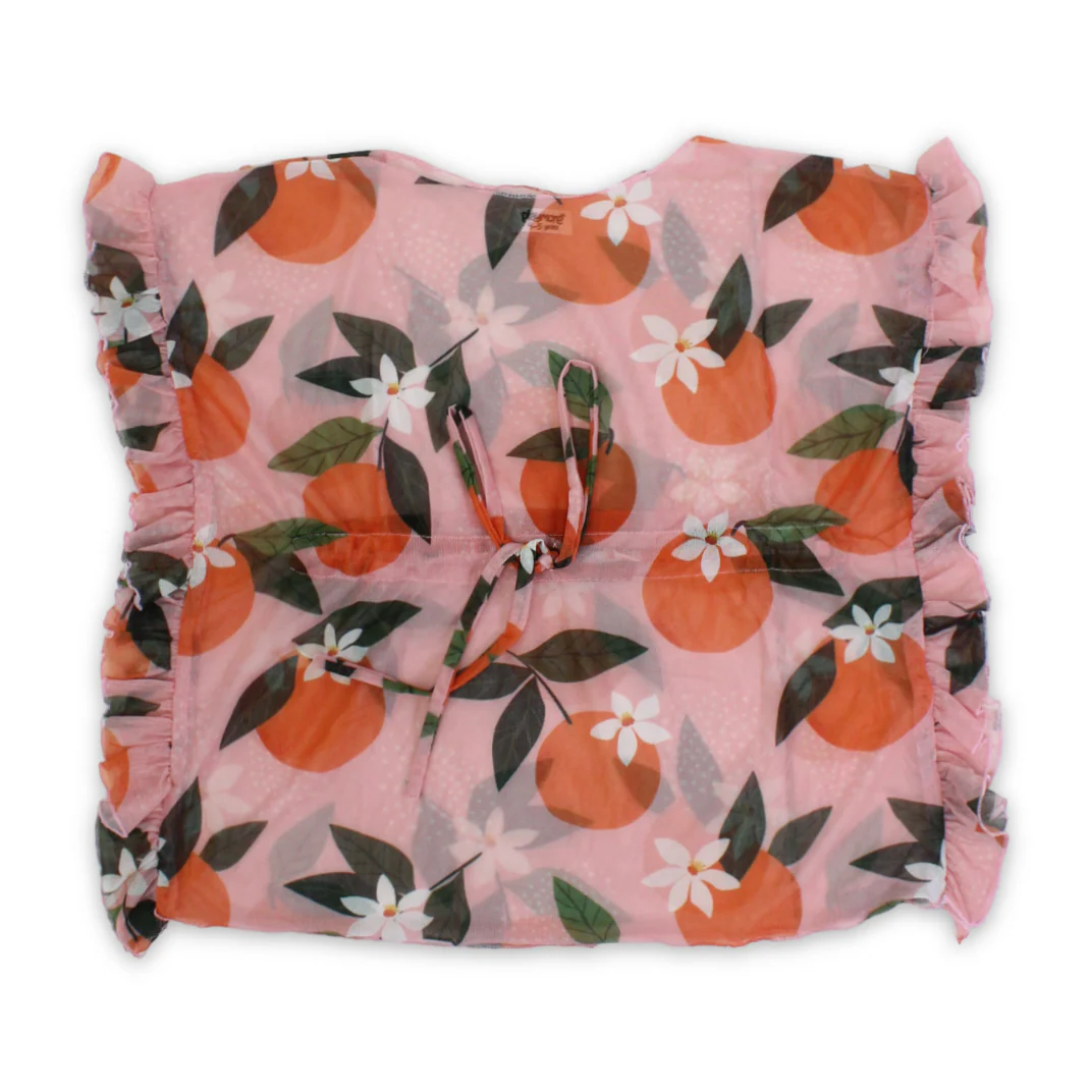 Girls Tulle Swimwear – Pink Printed