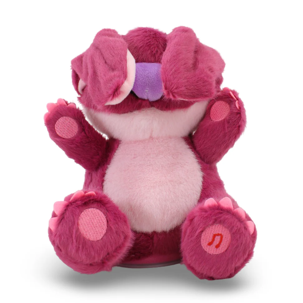 Stitch Talking Musical Plush Toy with Repeat After You Feature - Pink - Image 2