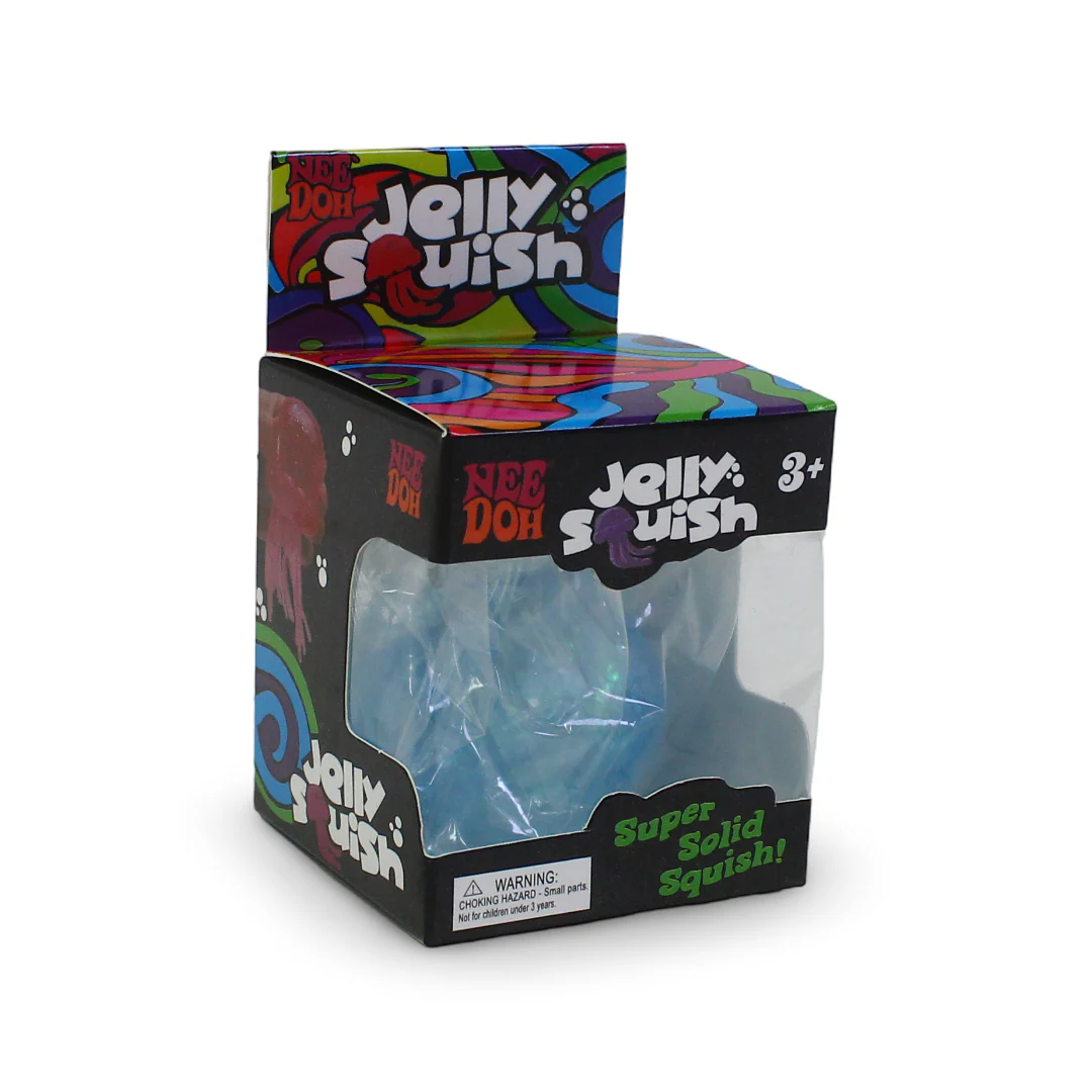 Nee Doh Jelly Squish Sensory Toy – Pink