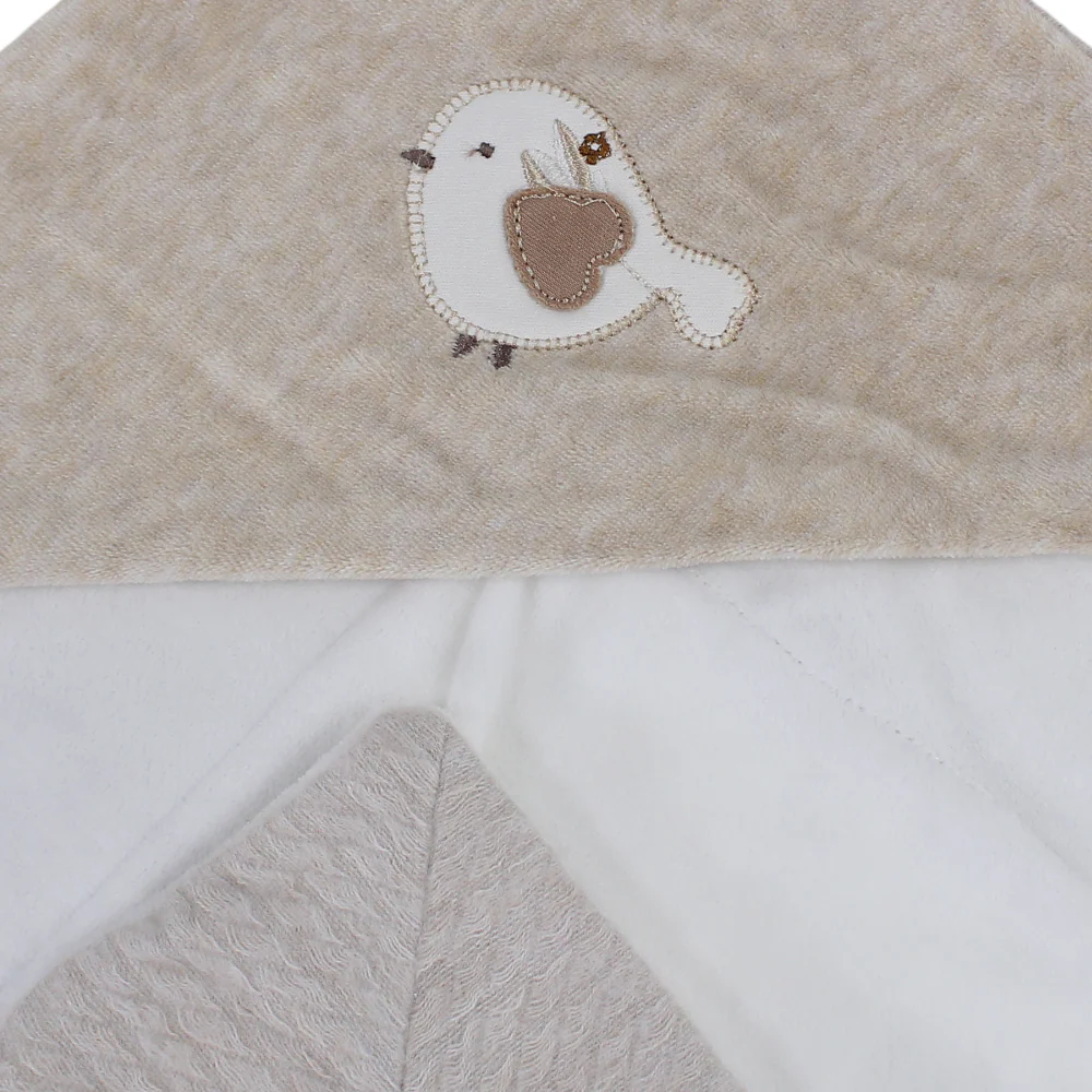 Velvet Baby Blanket – Floral Print - Image 3