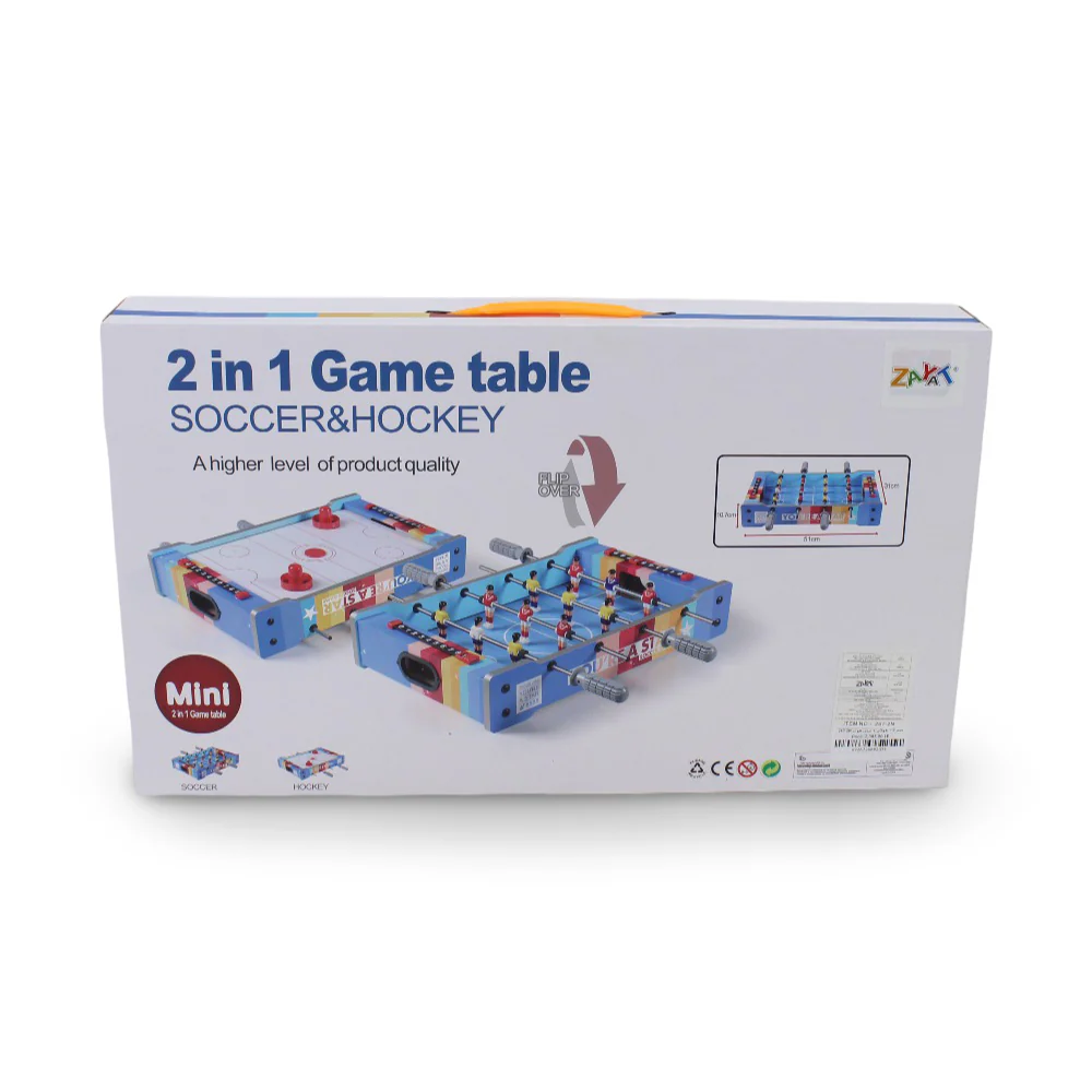 Game Table 2 in 1 Soccer and Hockey - Image 3