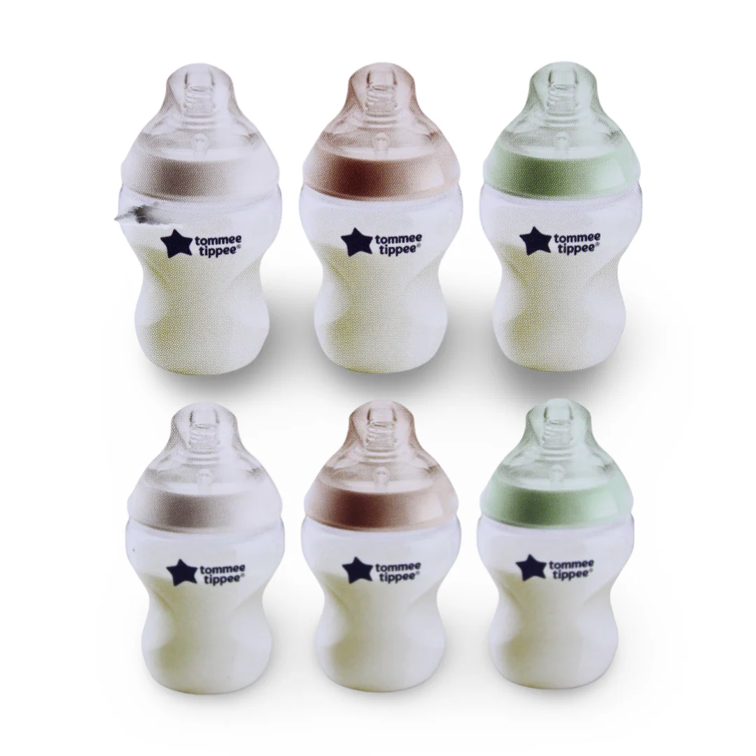 Tommee Tippee Feeding Bottles Pastel – Natural Start Anti-Colic Baby Bottles 6X260ml - Image 5