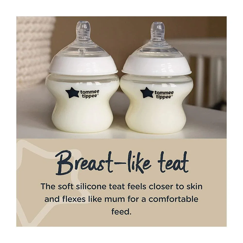 Pack of 6 - Tommee Tippee Kindness Closer to Nature Baby Bottles 260ml - Image 5