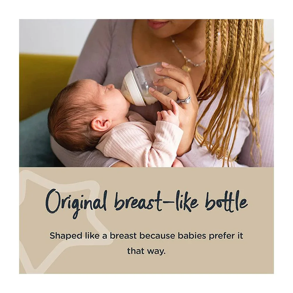 Pack of 6 - Tommee Tippee Kindness Closer to Nature Baby Bottles 260ml - Image 6
