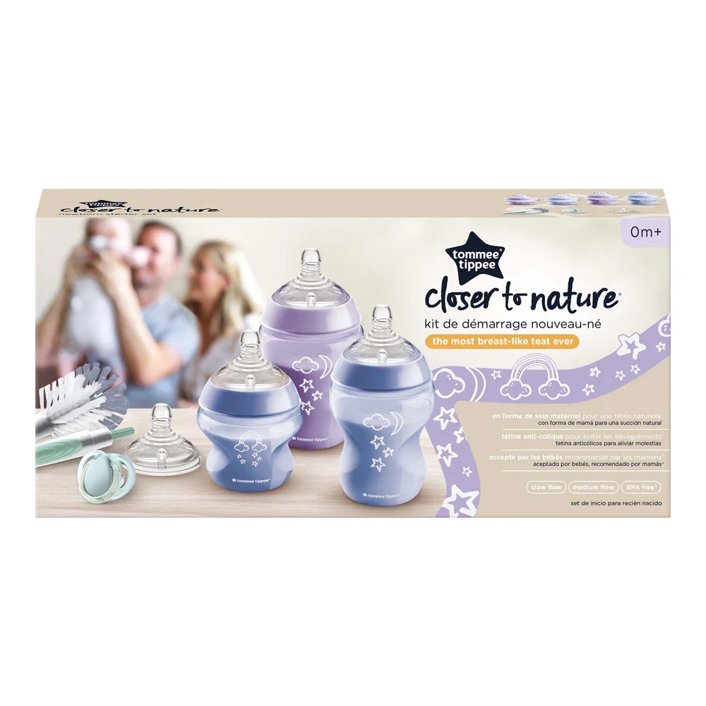 Tommee Tippee Closer to Nature Bottle Set – 9Pcs - Image 3