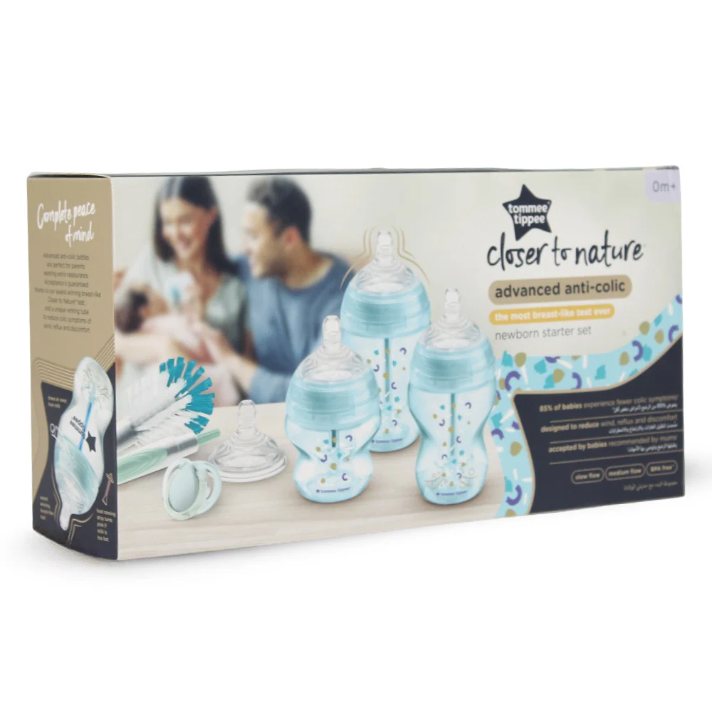Tommee Tippee Advanced Anti-Colic Newborn Starter Set - Blue - Image 3